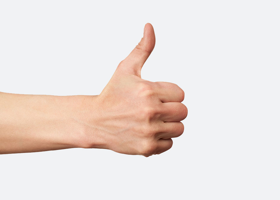 Image; Thumbs up